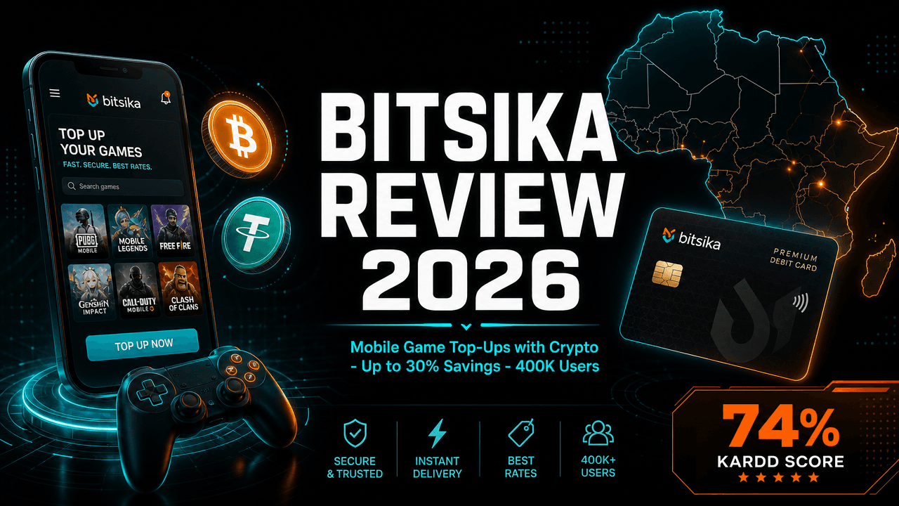 Bitsika Review 2026: From Crypto Card to Mobile Game Top-Up Platform